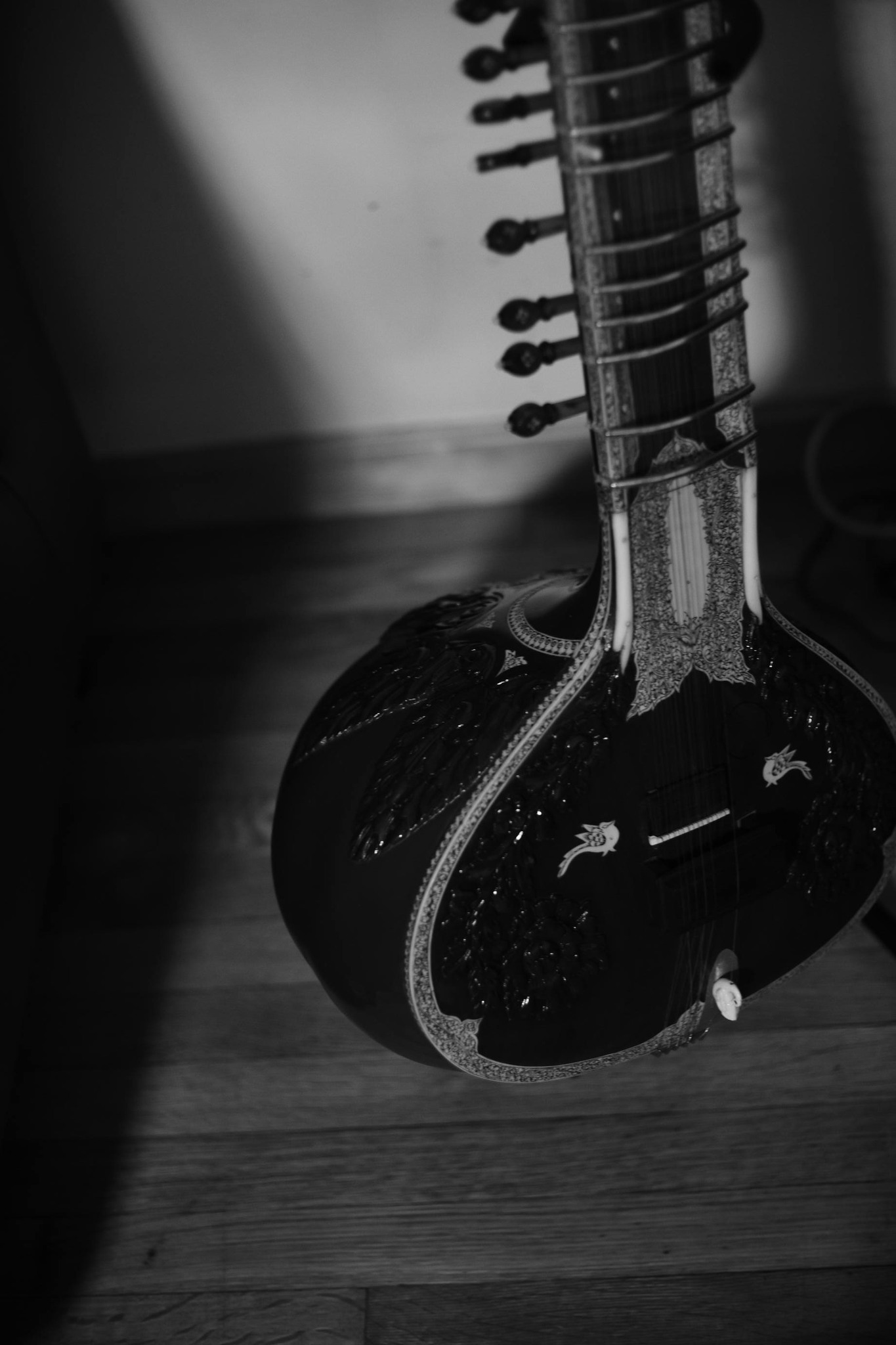 A classic sitar restored